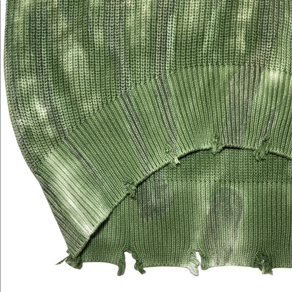 Young Fabulous & Broke Sweater Tie Dye Oversized Cotton Knit Tunic Medium NEW - Picture 15 of 16